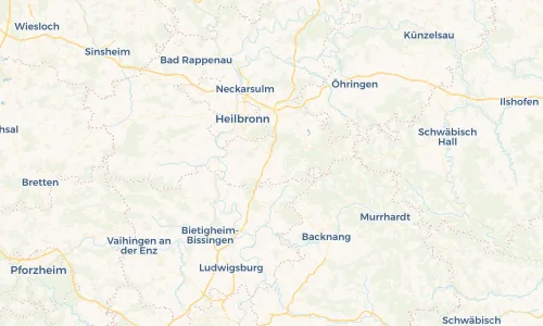 Regenradar Vorschaubild - Aktuelle Niederschläge in Abstatt und Umgebung