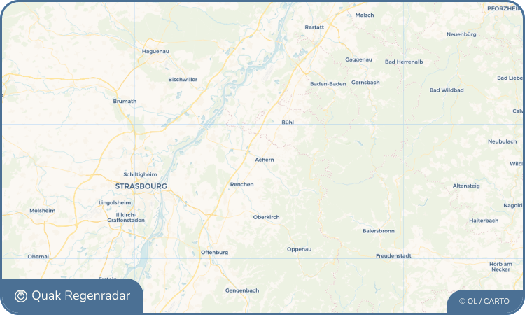 Quak Regenradar-Widget Achern