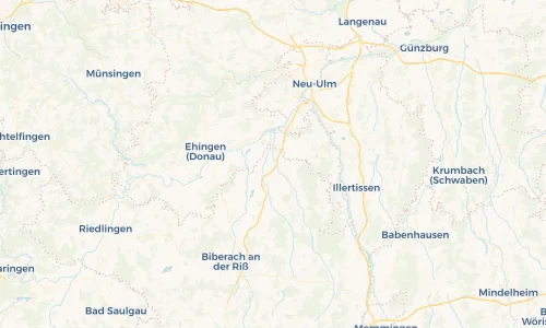 Regenradar Vorschaubild - Aktuelle Niederschläge in Achstetten und Umgebung
