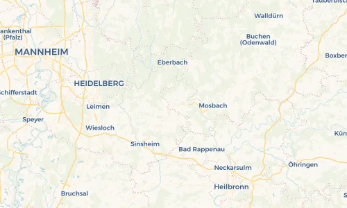 Regenradar Vorschaubild - Aktuelle Niederschläge in Aglasterhausen und Umgebung