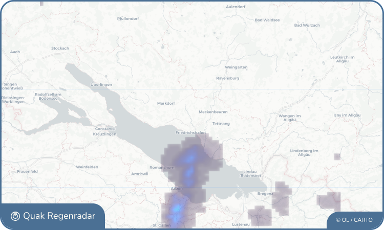 Quak Regenradar-Widget Ailingen