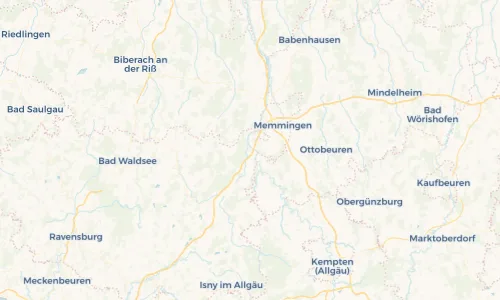 Regenradar Vorschaubild - Aktuelle Niederschläge in Aitrach und Umgebung