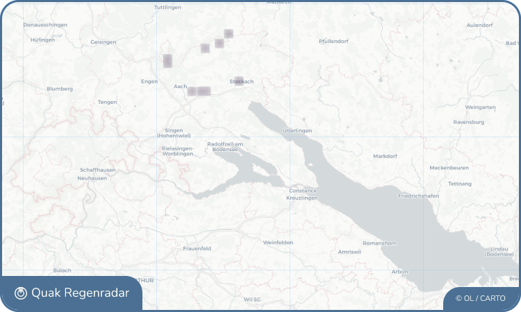 Quak Regenradar-Widget Allensbach