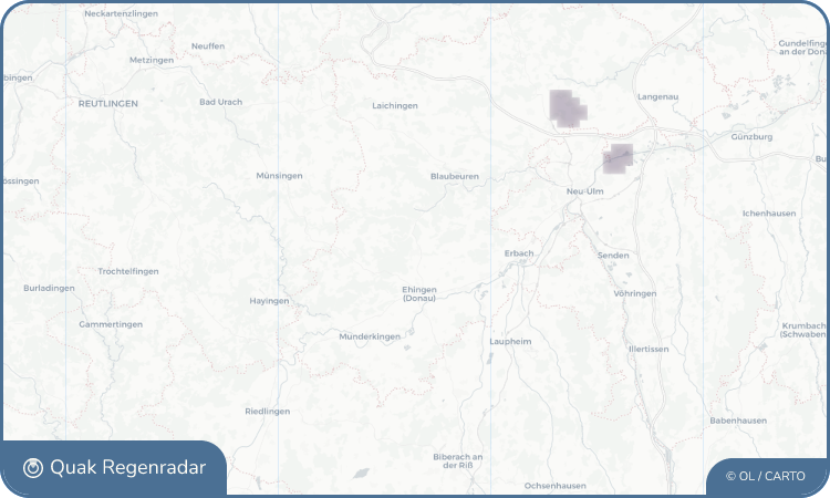 Quak Regenradar-Widget Allmendingen