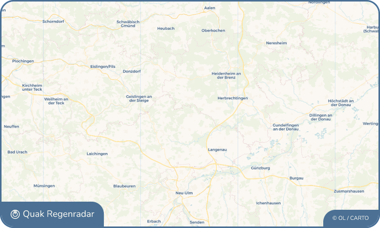 Quak Regenradar-Widget Altheim (Alb)