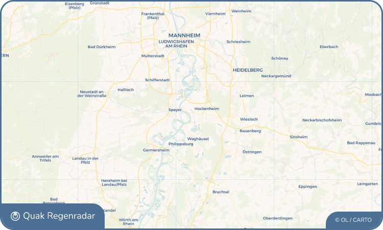 Quak Regenradar-Widget Altlußheim