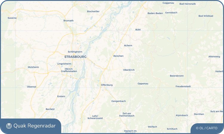 Quak Regenradar-Widget Appenweier