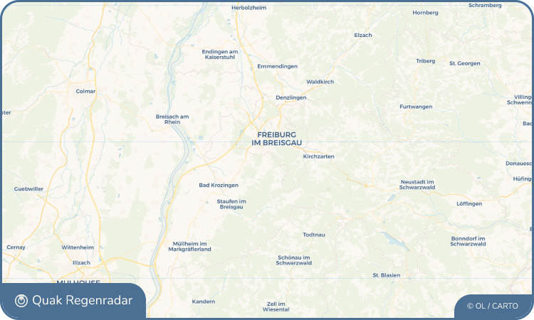 Quak Regenradar-Widget Au