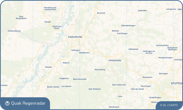 Quak Regenradar-Widget Auerbach