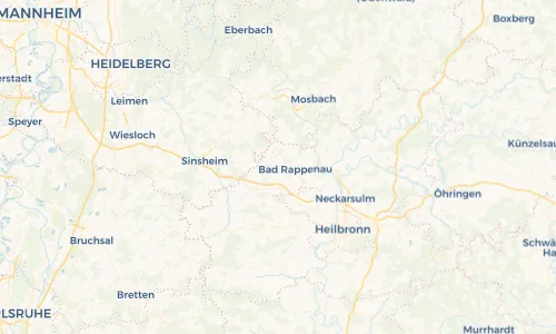 Regenradar Vorschaubild - Aktuelle Niederschläge in Babstadt und Umgebung