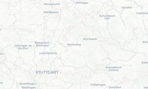 Regenradar Vorschaubild - Aktuelle Niederschläge in Backnang und Umgebung