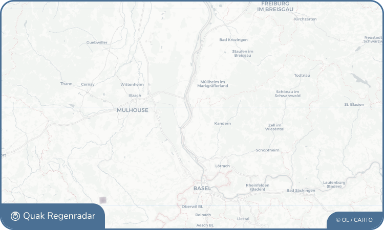 Quak Regenradar-Widget Bad Bellingen