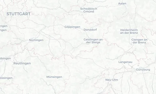 Regenradar Vorschaubild - Aktuelle Niederschläge in Bad Ditzenbach und Umgebung