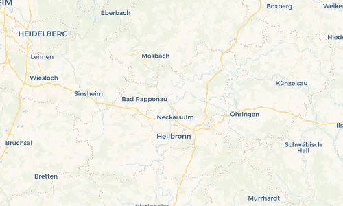 Regenradar Vorschaubild - Aktuelle Niederschläge in Bad Friedrichshall und Umgebung
