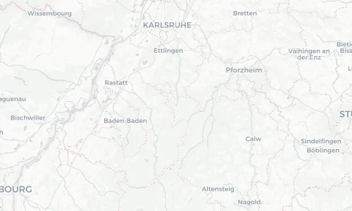Regenradar Vorschaubild - Aktuelle Niederschläge in Bad Herrenalb und Umgebung
