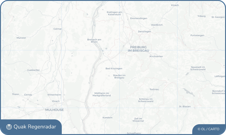Quak Regenradar-Widget Bad Krozingen