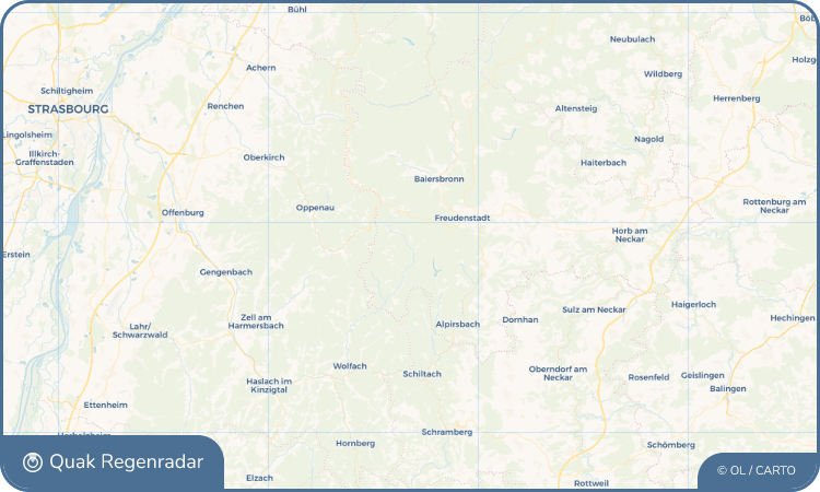 Regenradar-Widget für Bad Rippoldsau