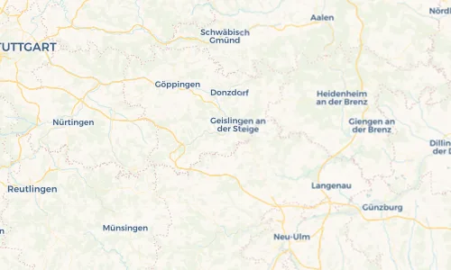 Regenradar Vorschaubild - Aktuelle Niederschläge in Bad Überkingen und Umgebung