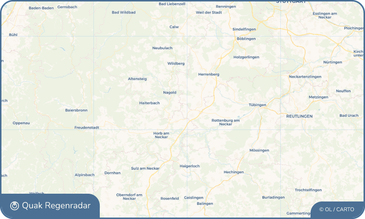 Quak Regenradar-Widget Baisingen
