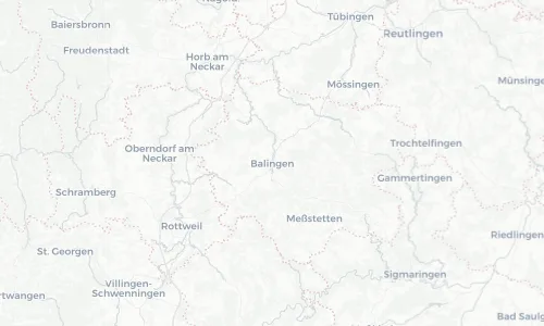 Regenradar Vorschaubild - Aktuelle Niederschläge in Balingen und Umgebung