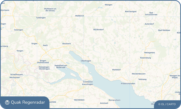 Quak Regenradar-Widget Bambergen
