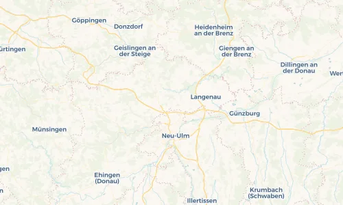 Regenradar Vorschaubild - Aktuelle Niederschläge in Beimerstetten und Umgebung
