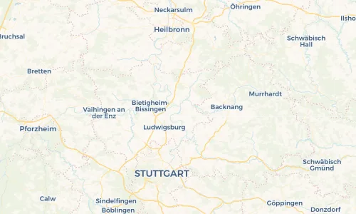 Regenradar Vorschaubild - Aktuelle Niederschläge in Benningen am Neckar und Umgebung