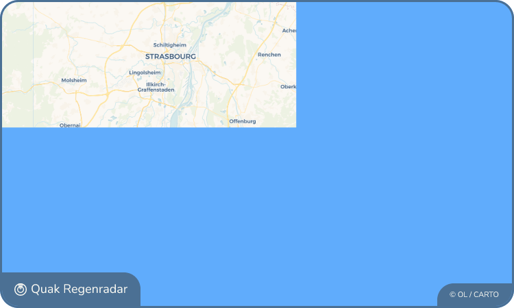 Quak Regenradar-Widget Berghaupten