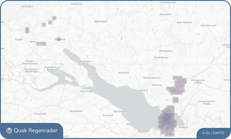 Quak Regenradar-Widget Bermatingen