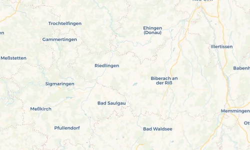 Regenradar Vorschaubild - Aktuelle Niederschläge in Betzenweiler und Umgebung