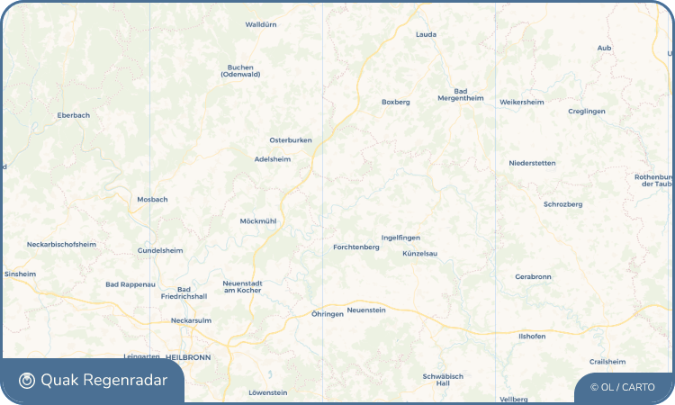 Quak Regenradar-Widget Bieringen