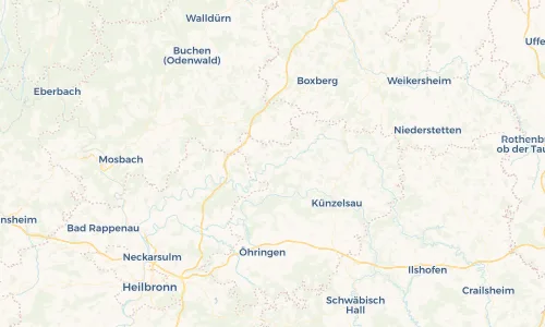 Regenradar Vorschaubild - Aktuelle Niederschläge in Bieringen und Umgebung