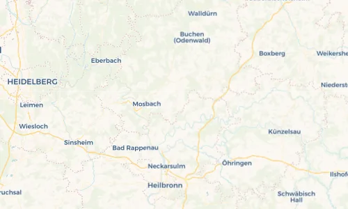Regenradar Vorschaubild - Aktuelle Niederschläge in Billigheim und Umgebung