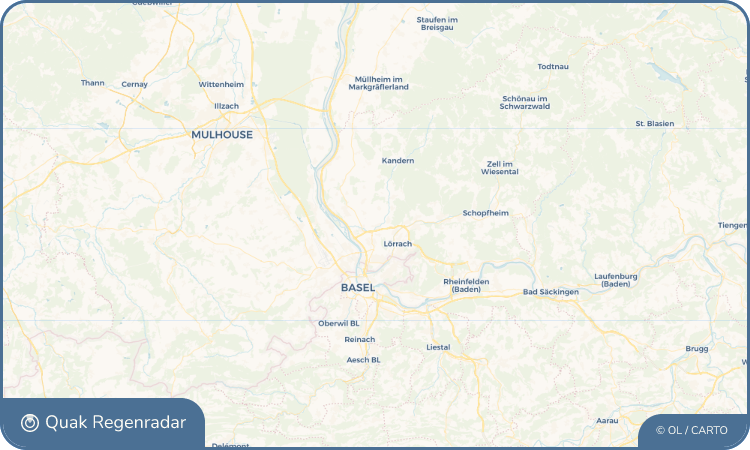 Quak Regenradar-Widget Binzen