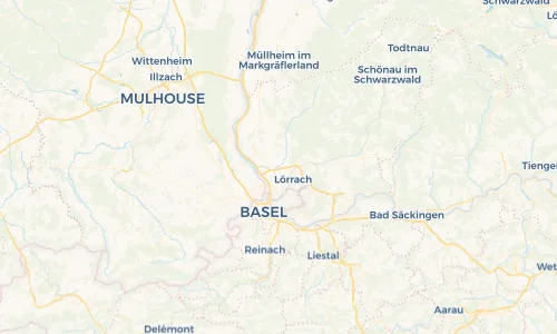 Regenradar Vorschaubild - Aktuelle Niederschläge in Binzen und Umgebung