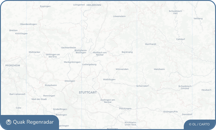 Quak Regenradar-Widget Bittenfeld