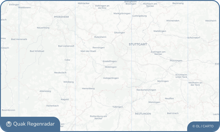 Quak Regenradar-Widget Böblingen