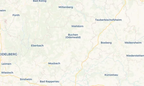 Regenradar Vorschaubild - Aktuelle Niederschläge in Bödigheim und Umgebung