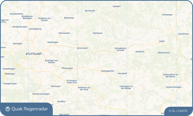 Quak Regenradar-Widget Börtlingen