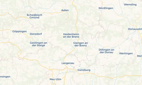 Regenradar Vorschaubild - Aktuelle Niederschläge in Bolheim und Umgebung