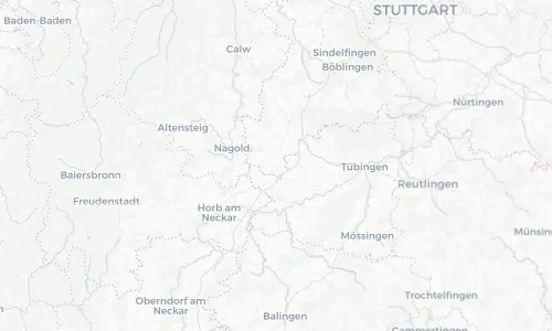 Regenradar Vorschaubild - Aktuelle Niederschläge in Bondorf und Umgebung