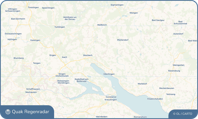 Quak Regenradar-Widget Bonndorf