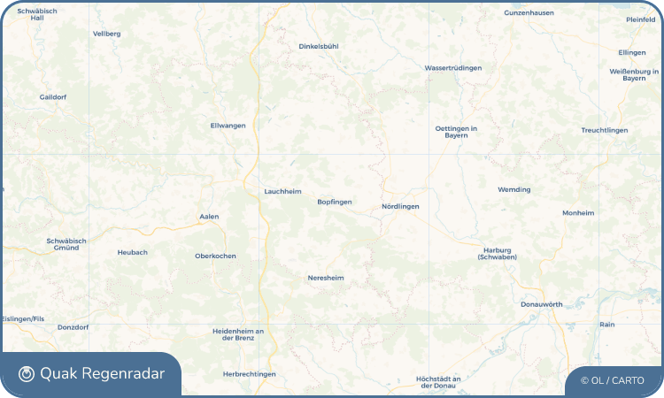 Regenradar-Widget für Bopfingen
