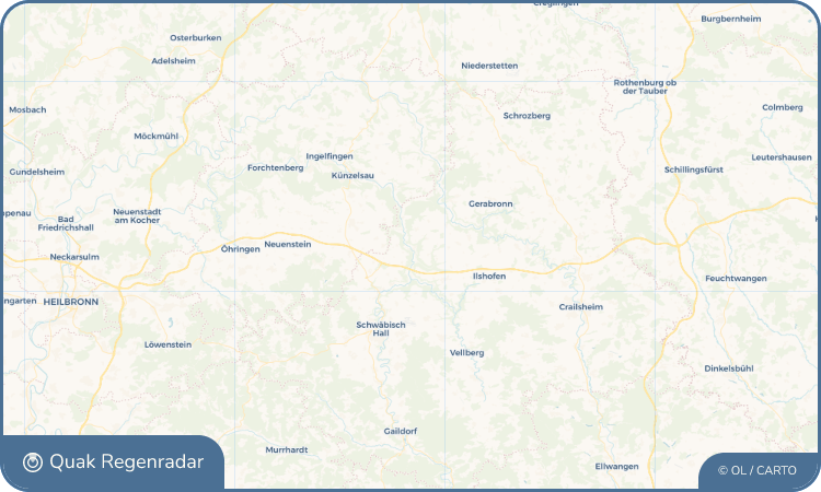 Quak Regenradar-Widget Braunsbach