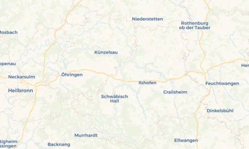 Regenradar Vorschaubild - Aktuelle Niederschläge in Braunsbach und Umgebung
