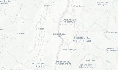Regenradar Vorschaubild - Aktuelle Niederschläge in Breisach am Rhein und Umgebung