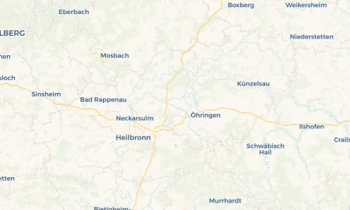 Regenradar Vorschaubild - Aktuelle Niederschläge in Brettach und Umgebung