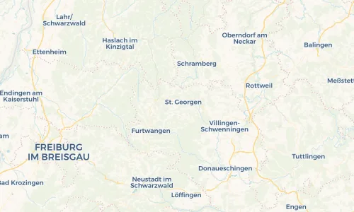 Regenradar Vorschaubild - Aktuelle Niederschläge in Brigach und Umgebung