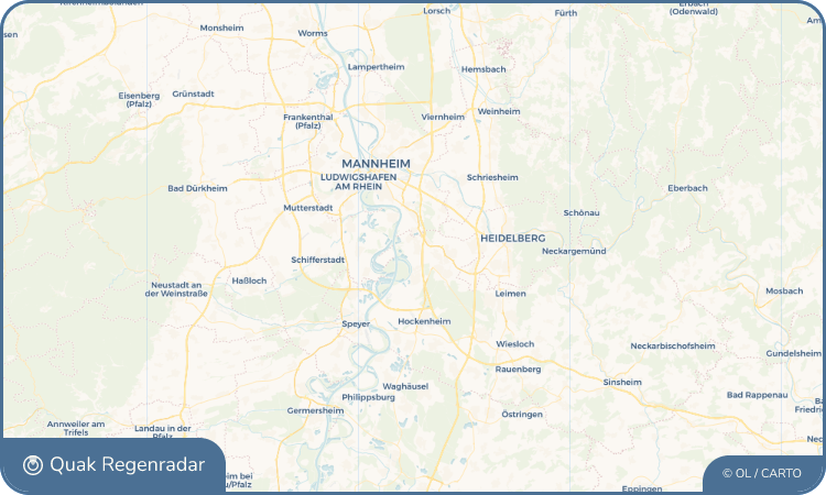 Quak Regenradar-Widget Brühl