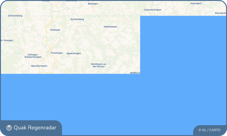 Quak Regenradar-Widget Buchheim